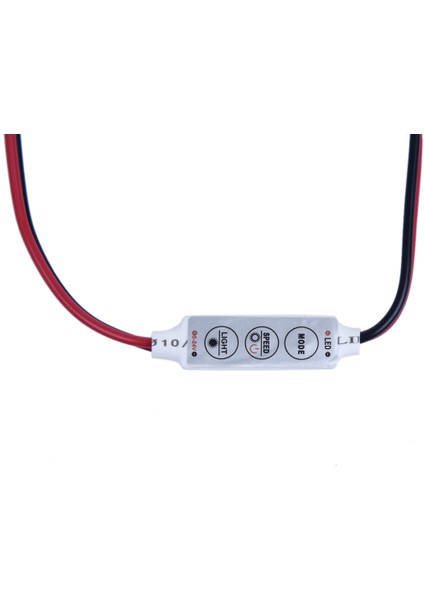 Mini 3 Tuşlu Denetleyici Dimmer 3528 5050 LED Tek Renkli Şerit Işık Dc 12V 144W (Yurt Dışından)