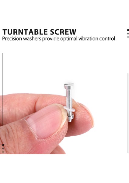 Adet M2.5 Vida Cıvata Somun Yıkayıcılar Seti Pikap Headshell Stylus Montaj Vinil Lp Plak Çalar (Yurt Dışından) indirimleri