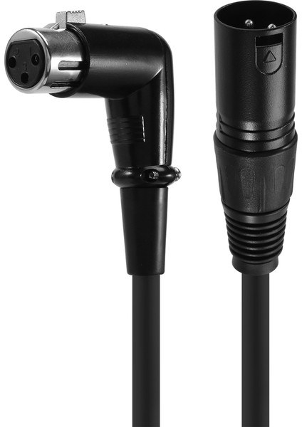 Xlr Kablo Müzikal Mikrofon Ses Kablosu Fişi Sağ Açı Xlr Dişi - Erkek Kablo 6 Feet (Yurt Dışından)
