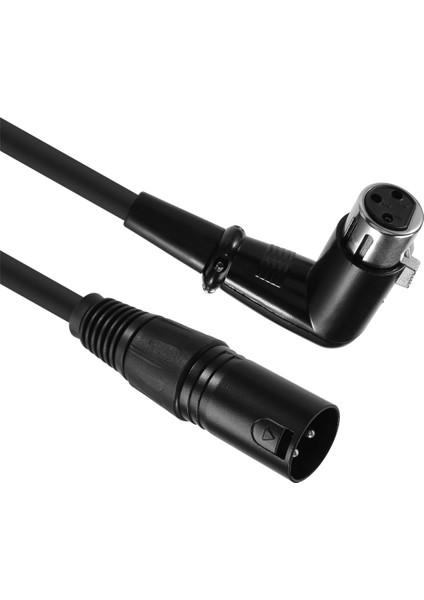 Xlr Kablo Müzikal Mikrofon Ses Kablosu Fişi Sağ Açı Xlr Dişi - Erkek Kablo 6 Feet (Yurt Dışından)