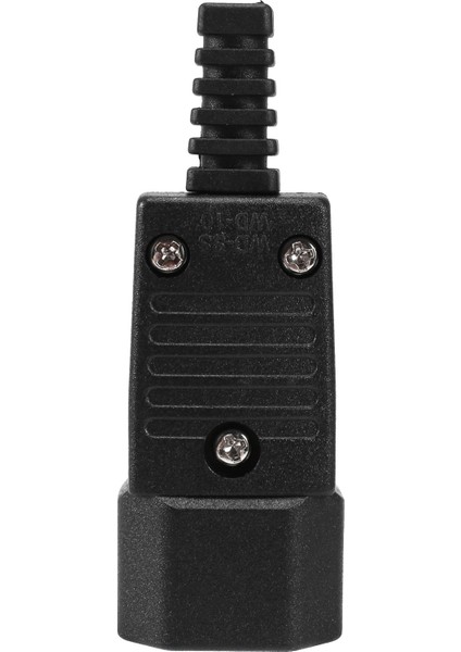 Siyah IEC-320 C14 Erkek Fiş Ac Güç Girişi Soket Konnektörü 250V 10A (Yurt Dışından)