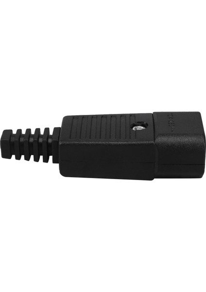 Siyah IEC-320 C14 Erkek Fiş Ac Güç Girişi Soket Konnektörü 250V 10A (Yurt Dışından)