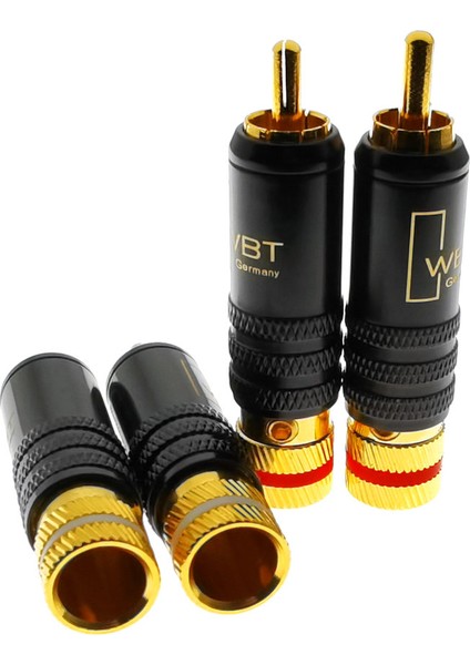 WBT-0144 Altın Kaplama Rca Fiş Rca Fişli Tip Av Ses ve Video Fişi Video Fiş Konnektörü (Yurt Dışından) modelleri