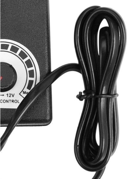 Ac'den Dc'ye Adaptör 12V 2A Ayarlanabilir Güç Kaynağı Motor Hız Kontrol Cihazı, Elektrikli Fan ve Pompa Için Abd Fişli (Yurt Dışından)