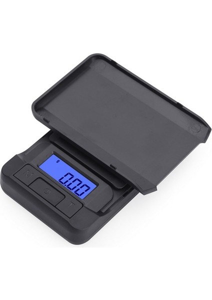 0.01G Elektronik Dijital Terazi Taşınabilir Ev Yüksek Doğruluk Mutfak Tozu Tartı Denge Takı Karat Arkadan Aydınlatmalı Cep Gram (Yurt Dışından)