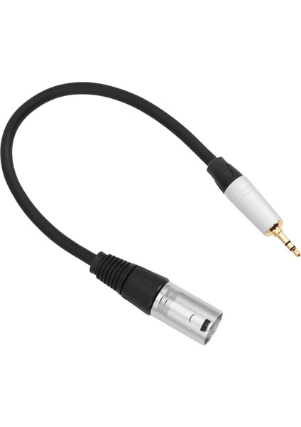 0.3 Metre 3.5mm Erkek Jack Tak 3 Pin Xlr Erkek Korumalı Stereo Kablo Mikrofon Ses Kaydı Için (Yurt Dışından) fiyatları