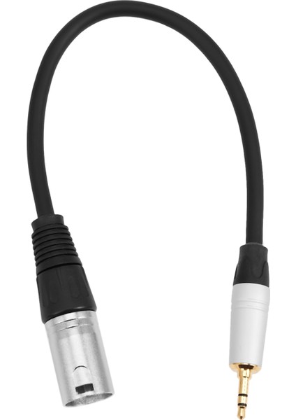 0.3 Metre 3.5mm Erkek Jack Tak 3 Pin Xlr Erkek Korumalı Stereo Kablo Mikrofon Ses Kaydı Için (Yurt Dışından) indirimleri