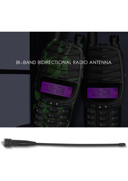 Sma Dişi Vhf/uhf Çift Bantlı Iki Yönlü Radyo Anteni Uv-5r Gt-3tp UV-82HP Uv-5x -5r Plus -888S H777 (Yurt Dışından) fiyatları