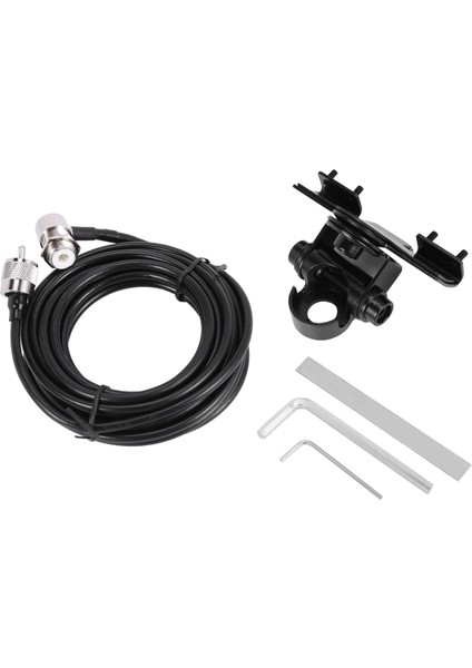 RB-400 Araba Anteni Montaj Braketi + 5 M PL259 Konektörü Mobil Radyo Için Kablo Besleyici Kabloyu Uzatın -9800 -218 KT8900 (Yurt Dışından)