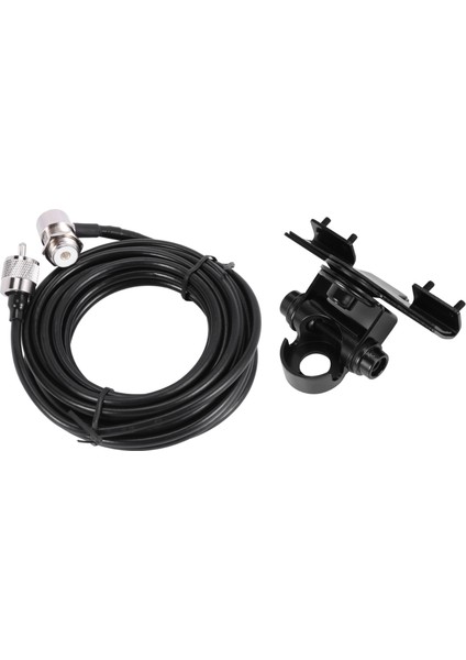 RB-400 Araba Anteni Montaj Braketi + 5 M PL259 Konektörü Mobil Radyo Için Kablo Besleyici Kabloyu Uzatın -9800 -218 KT8900 (Yurt Dışından) modelleri