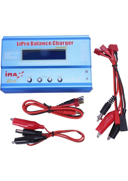 B6 Dijital LCD Rc Lipo Nimh Şarj Dengeleyici Aksesuarları (Yurt Dışından)