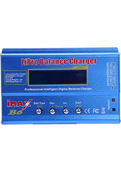 B6 Dijital LCD Rc Lipo Nimh Şarj Dengeleyici Aksesuarları (Yurt Dışından) fiyatları