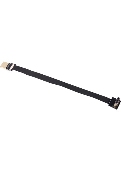 Fpv Erkek Yukarı Açılı 90D Erkek Hdtv Fpc Düz Kablo Fpv Hdtv Multicopter Hava Fotoğrafı 20 cm (Yurt Dışından) fırsatları