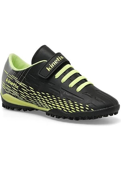 Breton J Turf 3Pr Siyah Neon Sarı Filet Erkek Çocuk Futbol Halısaha Ayakkabı