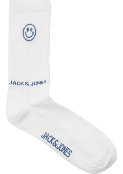 Jack & Jones Nakisli Tekli Çorap - Smiley