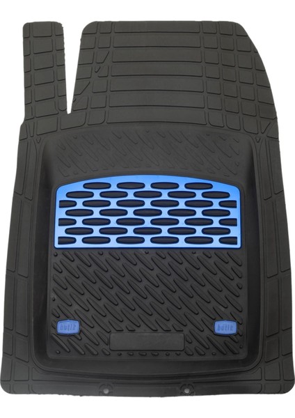 Ford Fusion 2006-2007 Uyumlu 3D Havuzlu Paspas Takımı (Mavi-Siyah)