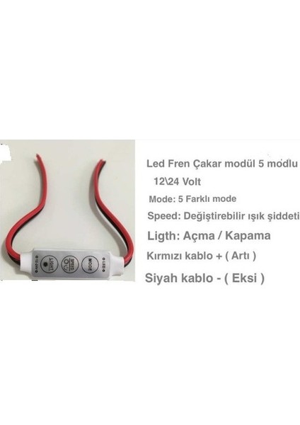 6 Modlu Çakar Modülü led Uyumlu