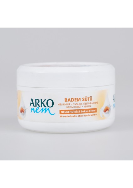 Nem Krem Kavanoz 300ml Badem Sutlu