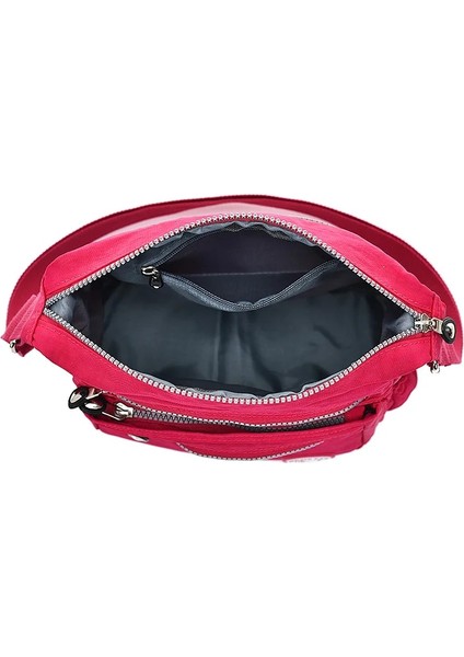 Siyah Stil Naylon Kadın Postacı Çantaları Küçük Çanta Omuz Çantası Kadın Crossbody Çanta Çanta Yüksek Li Bolsa Tote Plaj (Yurt Dışından) indirimleri