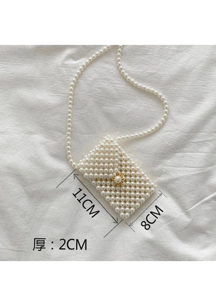 A2 Stili Mini Inci Çanta El Yapımı Vintage Eva Boncuklu Moda Ziyafet Parti Omuz Çantası Kadın Düğün Çantaları Lüks Kadın Bozuk Para Cüzdanı (Yurt Dışından) fiyatları