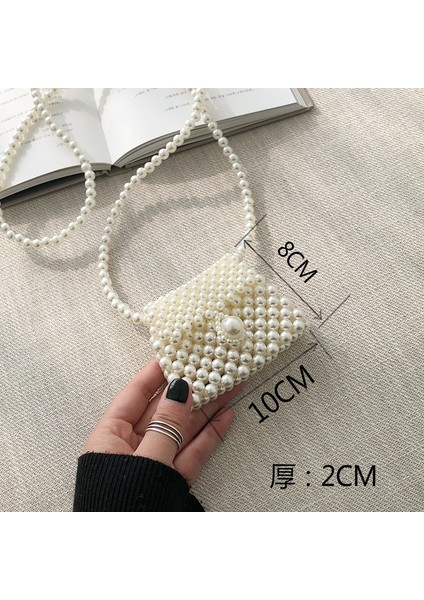 A5 Stili Mini Inci Çanta El Yapımı Vintage Eva Boncuklu Moda Ziyafet Parti Omuz Çantası Kadın Düğün Çantaları Lüks Kadın Bozuk Para Cüzdanı (Yurt Dışından) fiyatları