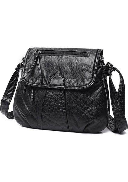 Siyah Stil 25CM3CM22CM Tasarımcı Kadın Çantası Yüksek Li Crossbody Çanta Yumuşak Pu Deri Omuz Çantası Moda Kadın Çantaları Çanta Çantalar (Yurt Dışından)