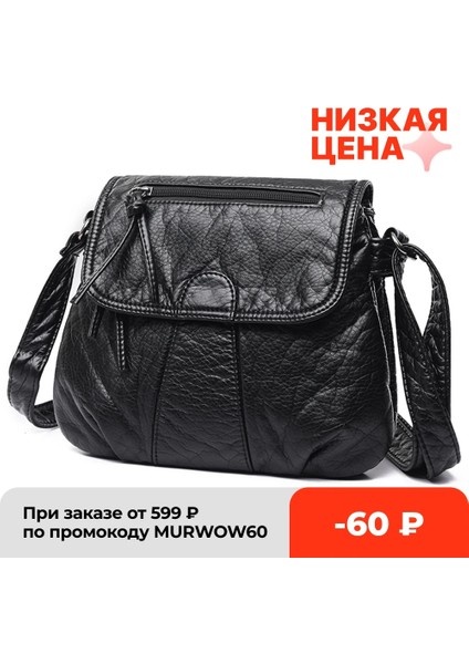 Siyah Stil 25CM3CM22CM Tasarımcı Kadın Çantası Yüksek Li Crossbody Çanta Yumuşak Pu Deri Omuz Çantası Moda Kadın Çantaları Çanta Çantalar (Yurt Dışından)