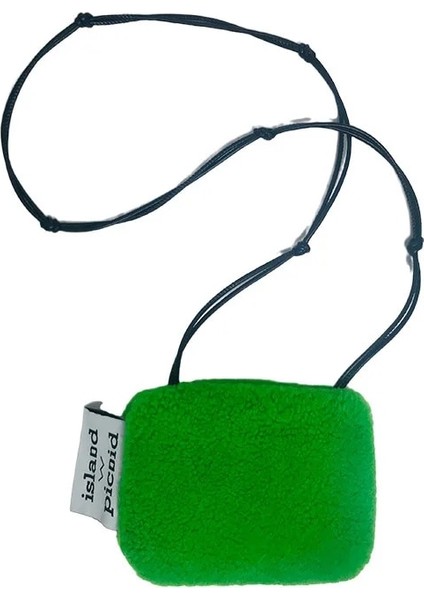 Yeşil-L Tarzı 2020 Yeni Kadın Çanta Çanta Yün Crossbody Çanta Basit ve Sevimli Küçük Çanta Peluş Omuz Çantası Tüm Maç Mini Çanta (Yurt Dışından)