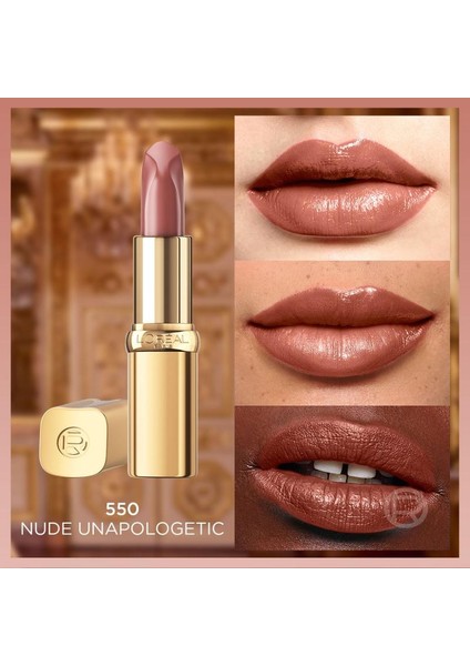 L'Oréal Paris Color Riche Nude - Saten Bitişli Ruj No: 550 Unapologetic