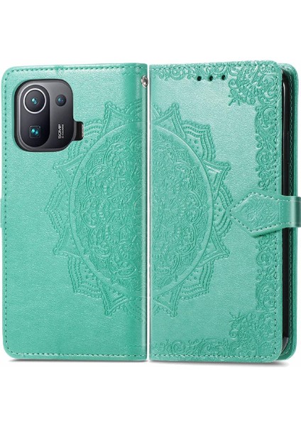 Xiaomi 11 Pro Kılıf Için Kılıf Kapak Çevirin Zarif Desen Basit (Yurt Dışından)