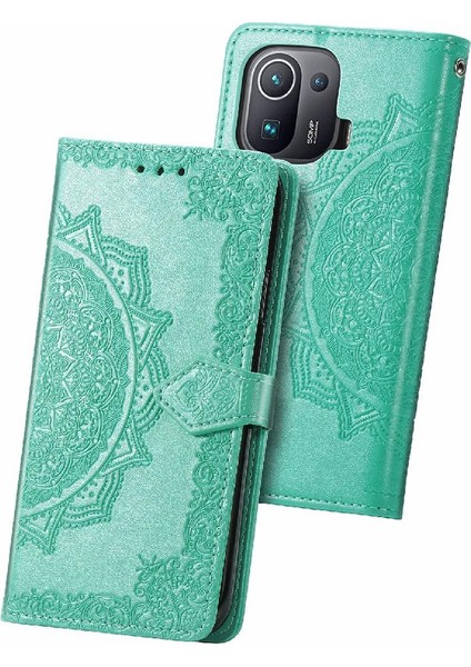 Xiaomi 11 Pro Kılıf Için Kılıf Kapak Çevirin Zarif Desen Basit (Yurt Dışından)