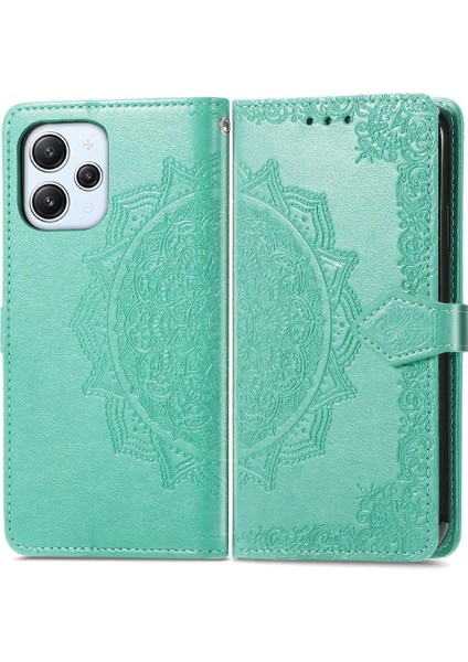 Redmi 12 4g Için Kılıf Deri Kılıf Kapak Çevirin Basit Iş Zarif (Yurt Dışından)