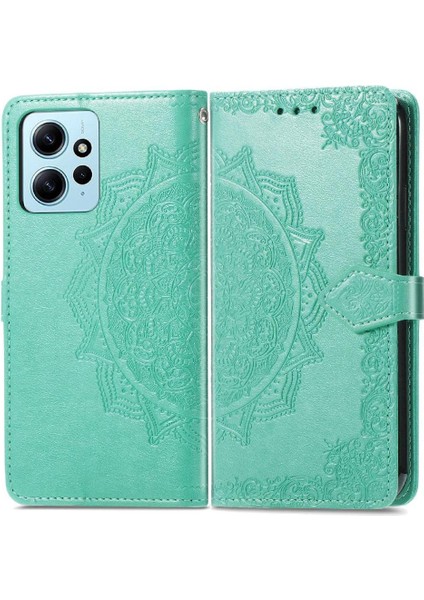 Redmi Not 12 Için Kılıf 4g Darbeye Basit Iş Deri Kılıf Desen (Yurt Dışından)