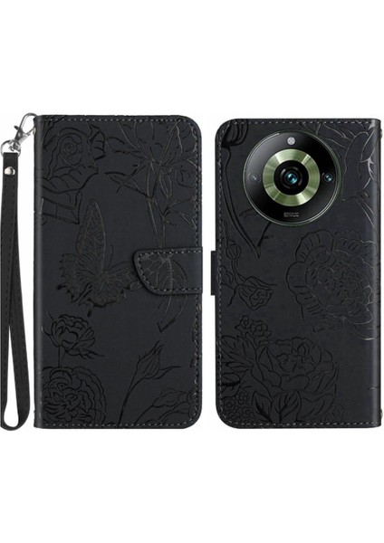 Realme 11 Pro Darbeye Deri Kılıf Anti-Damla Koruma Pu (Yurt Dışından)