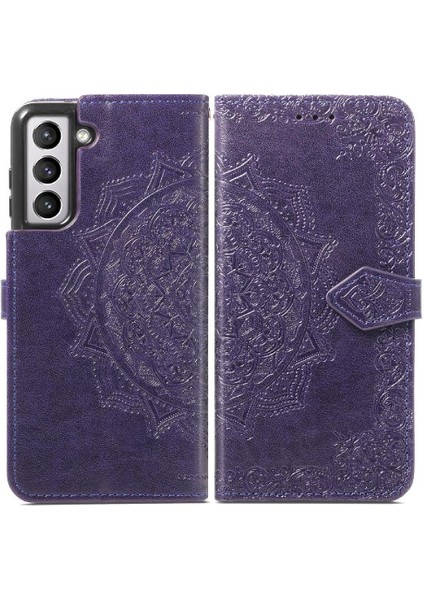 Samsung S21 Artı Darbeye Dayanıklı Basit Iş Zarif Desen (Yurt Dışından)