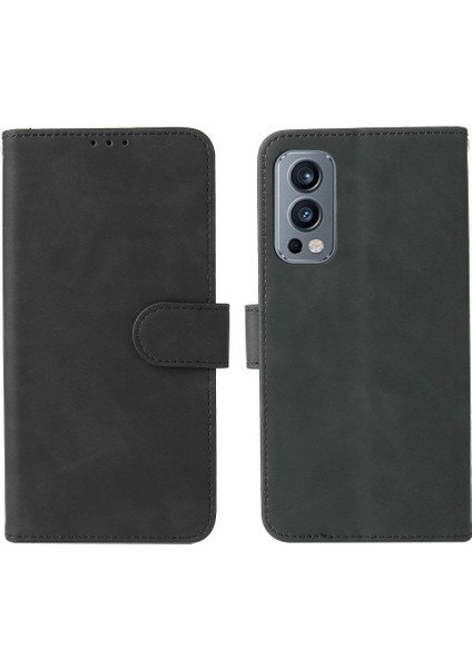 Oneplus Nord 2 Kart Ekleme Deri Için Kılıf Folio Flip Case Tam (Yurt Dışından)