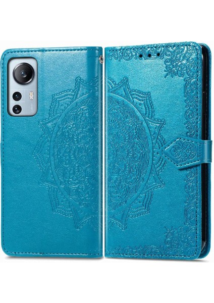 Xiaomi 12 Lite Için Kılıf Zarif Desen Kapak Kapak Darbeye Basit (Yurt Dışından)