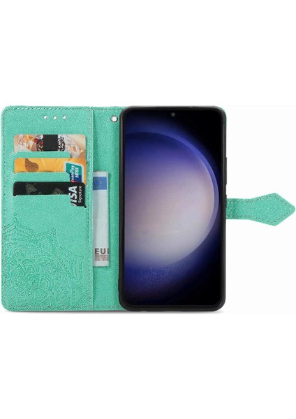 Samsung S23FE Darbeye Basit Iş Zarif Desen Flip Case (Yurt Dışından) modelleri