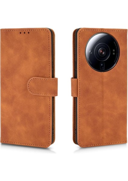 Kart Flip ile Xiaomi 12 Ultra Koruyucu Kapak Kartı Ekleme Için Kılıf (Yurt Dışından)