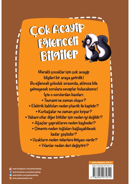 Çok Acayip Eğlenceli Bilgiler 5 - Popüler Bilim Dizisi