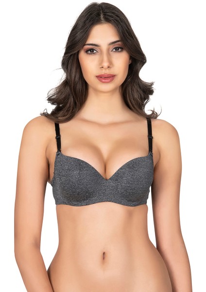 Belvü 1135 Destekli Balenli Push Up Sütyen