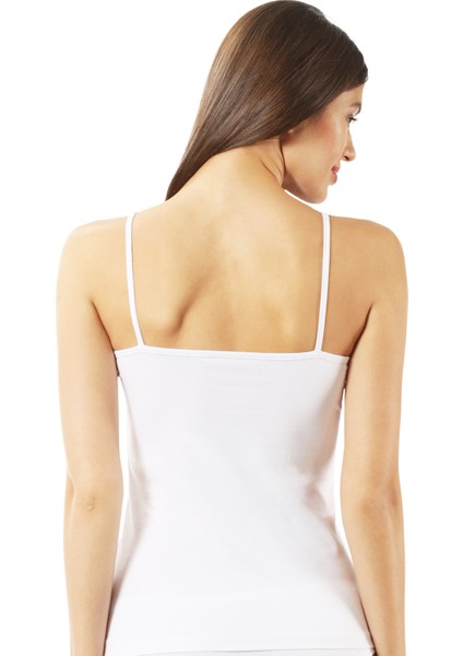 23319 Kadın Pamuklu Likralı İnce Askılı Atlet fiyatları