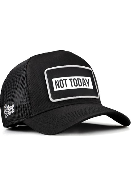 V2 Trucker Not Today - 3 Kod Logolu Siyah Cordura Kumaş Şapka (Cap)