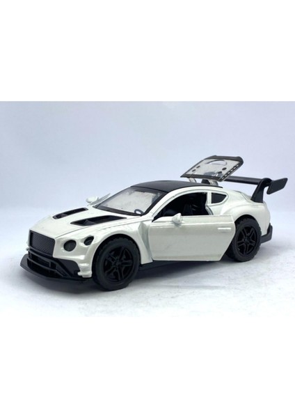 Vardem Die-Cast Rüzgarlıklı Spor Metal Oyuncak ( Beyaz ) Çek Bırak Araba