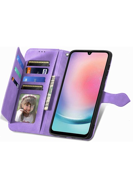 Samsung Galaxy A24 4g Fermuarlı Kese Manyetik Kart Tutacağı Bilek Kayışlı Cüzdan Kesesi Samsung Galaxy A24 4g (Yurt Dışından) indirimleri