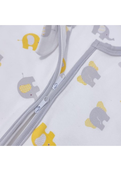 Bebek Uyku Tulumu Iç ve Diş Kumaş %100 Doğal Pamuk Çift Kat Özel Kumaş Unisex 1 Tog STL6428 indirimleri