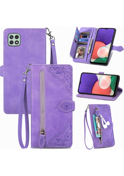 Samsung Galaxy A22 5g Fermuarlı Kese Manyetik Kart Tutacağı Bilek Kayışlı Cüzdan Kesesi Samsung Galaxy A22 5g (Yurt Dışından) indirimleri