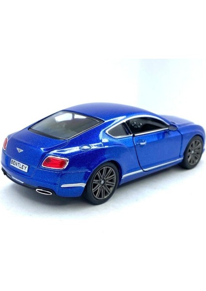 2012 Bentley Continental Gt Speed - Çek Bırak 5inch. Lisanslı Model Araba, Oyuncak Araba 1:38