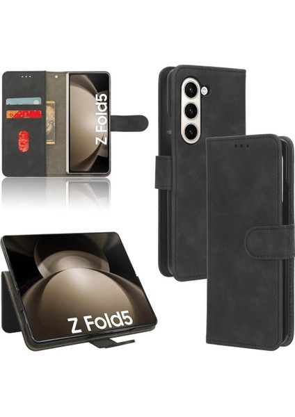 Samsung Galaxy Z Case 5 Kart Ekleme Tam Koruma Kapağı Için Kılıf (Yurt Dışından)