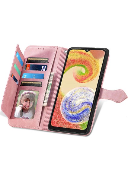 Samsung Galaxy A04 Fermuarlı Kese Manyetik Kart Tutacağı Bilek Kayışlı Cüzdan Kesesi Samsung Galaxy A04 (Yurt Dışından) indirimleri